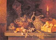 Ivan Khrutsky Still Life with a Candle Spain oil painting artist